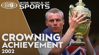 Lleyton Hewitt wins Wimbledon  2002 Archive  Wide World of Sports [upl. by Rikahs]