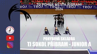 TG Pohár města Příbrami 2024 │TJ Sokol Příbram  Junior A│Pohybová skladba [upl. by Eilyah]