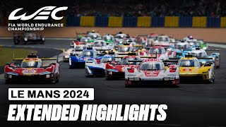 40 Minutes of Le Mans Highlights 🍿 I 2024 24 Hours of Le Mans I FIA WEC [upl. by Aisercal]