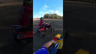 Honda 250R vs 450R vs Banshee [upl. by Winer]