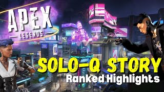 Surviving The WORST Solo Queue Experience Apex Legends Ranked [upl. by Devol908]