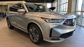 Lunar Silver 2025 Acura MDX Advance Walkaround [upl. by Vittoria790]