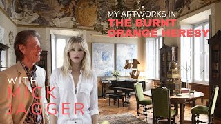 My artworks in a movie with Mick Jagger Elisabeth Debicki Claes Bang and Donald Sutherland [upl. by Sheeb]