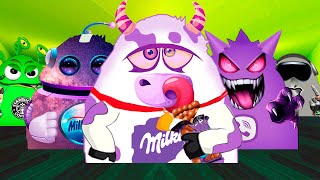 NEW Milka MunciTwitter MunciApple AngryViberMilkyWay Selene DelgadoMultiverses Nextbot Gmod [upl. by Sungam]