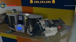 The LEGO Movie Videogame  Golden Instruction Build 7  Flying Police Car Vehicle Showcase [upl. by Buffy159]