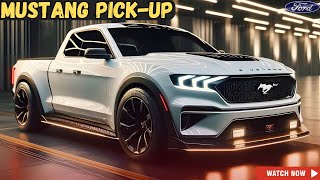 2025 Ford Mustang Pickup Finally REVEAL Is This The Future Of Trucks [upl. by Brass]