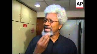 JERUSALEM WRITER WOLE SOYINKA REACTS TO DEATH OF SANI ABACHA [upl. by Cheston]