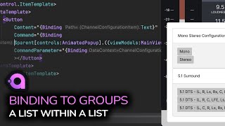 016 Avalonia UI  Binding To Grouped Collections [upl. by Urial]