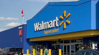 Today I went to Walmart Toronto Dufferin Mall Canada [upl. by Beck]