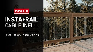 INSTARAIL® Vertical Cable Railing Installation Instructions [upl. by Eislrahc]