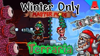 Can I Beat Terraria Master Mode Using Only Winter Weapons [upl. by Giesser]