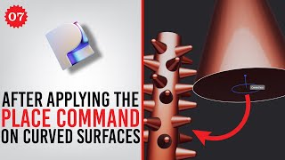 Plasticity Tip No 7  The Place Command on curved surfaces [upl. by Norok618]