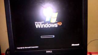 Dell Dimension 2400 Boot Up Of Windows XP [upl. by Beryl]