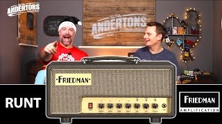 Friedman Runt Amps  20w amp 50w Monster Tones [upl. by Yert]