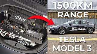 Tesla Model 3 with 1500KM RANGE The BETTER Tesla Model 3  Obrist Mark II [upl. by Jedthus]