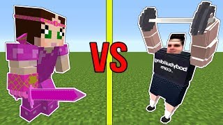 Minecraft POPULARMMOS VS GAMINGWITHJEN  WHO IS STRONGEST [upl. by Nairadal935]