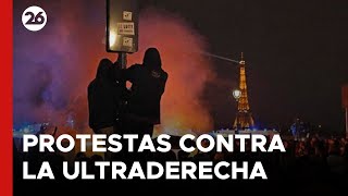 FRANCIA  Protestas contra la victoria de la ultraderecha [upl. by Tdnaltroc]