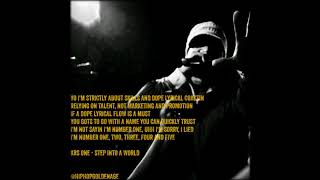 KRSOne – Step Into a World Raptures Delight Instrumental [upl. by Prud]