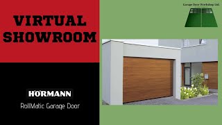 VIRTUAL SHOWROOM Hörmann RollMatic Garage Door [upl. by Jemima666]