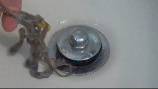 How To Unclog Your Bathtub Drain Fast amp Easy [upl. by Notsur748]