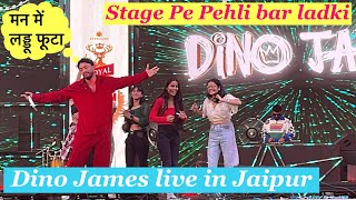 Dino James Live Performance in Jaipur  Sumit jaipur vlog DinoJames [upl. by Juna]