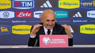 Spalletti quotDovevamo per forza qualificarci Son venuto qui per questo non per trovare scusequot [upl. by Eidok]