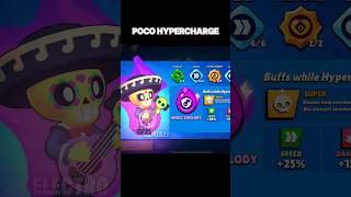 NEW POCO HYPERCHARGE IS OP  SNEAK PEEK shorts brawlstars [upl. by Yeliab]