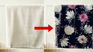 How to make Towel Mockup in Adobe Photoshopsubscribe youtube design illustration ytstudio [upl. by Eelra]