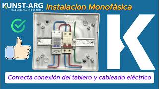 Conexión Trifásica y Monofásica de tablero para maquina CNC [upl. by Kidd630]