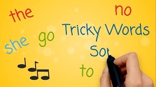 Tricky Words and Sight Words Song [upl. by Fawn140]