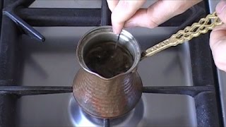 How to Make Turkish Coffee  Authentic and Delicious [upl. by Madson]