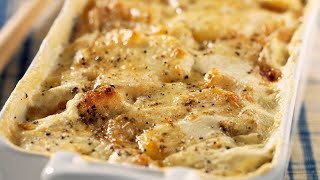 Recette  Gratin bicolore au potimarron [upl. by Neall]