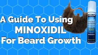 PATCHY BEARD FIX A Guide To Using Minoxidil For Beard Growth  Frequently Asked Questions [upl. by Ifok979]