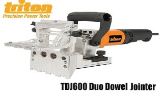 Triton Dowel Jointer [upl. by Ecnerwaled]