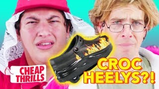 DIY Fuego Heelys ft Cherdleys  Cheap Thrills  Tatered [upl. by Nihhi777]