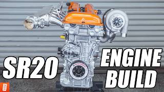 700HP SR20DET Engine Build  Full Start to Finish 4K [upl. by Kirtap]