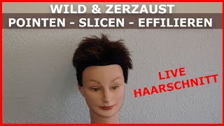 Wild und zerzaust Pointen  slicen  effilieren bis der Arzt kommt [upl. by Ivey764]