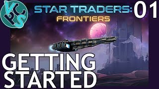 Getting Started  Star Trader Frontiers EP01  Early Access Space Exploration RPG Adventure [upl. by Neelon]