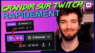 COMMENT GRANDIR SUR TWITCH RAPIDEMENT  De 0 à 30 viewers en 60 jours [upl. by Edrahc591]