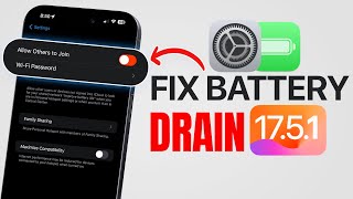 iOS 1751  Fix Battery DRAIN on iPhone [upl. by Falda103]