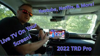 Binize Box How To ConnectOperateWatch Live TV Netflix and More2022 Toyota Tundra TRD Pro [upl. by Sennahoj210]