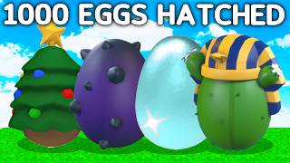 HATCHING 1000 EGGS IN ADOPT ME [upl. by Hsemin]