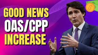 Happy Day For All Canadian Seniors CRA Just Approved Huge Increase In OASCPP Payments in December [upl. by Gibun]