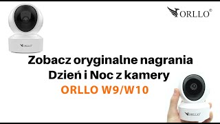 Mini Kamera do Domu Bezprzewodowa WiFi LAN Obrotowa 4Mpx Przycisk SOS Realne Nagrania ORLLO W9  W10 [upl. by Bridget]