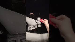 Art made from this snow shortvideo [upl. by Eteragram]