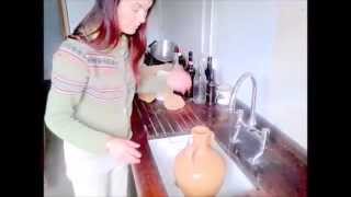 Unboxing your Clay Amphora to Detox Alkalinize Purify and Cool Tap Water [upl. by Barolet]