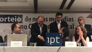 Alckmin participa do primeiro sorteio eletrônico da PPP da Habitação [upl. by Andree]