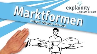 Marktformen einfach erklärt explainity® Erklärvideo [upl. by Asa]