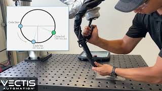 Teaching a circle on the Vectis system [upl. by Stultz]