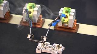 WAGO short circuit terminal block test [upl. by Haland]